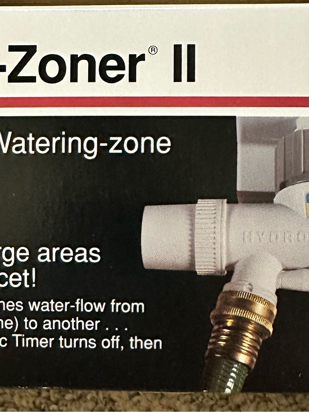 Nelson RainMatic Hydro-Zoner II Watering Valve - New Open Box